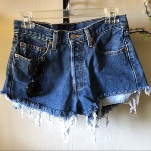 Levi’s cutoff shorts